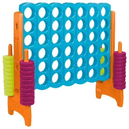 ECR4Kids Jumbo Four-To-Score Giant Game-Indoor/Outdoor 4-In-A-Row Connect image {12}