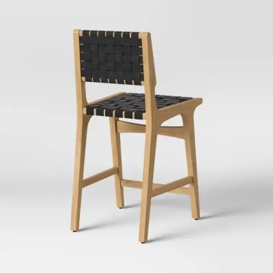 Ceylon Woven Counter Height Barstool - Threshold&trade; image {3}
