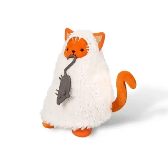 Plush Figurals Cat with Rat - Bullseye's Playground&trade; image {1}