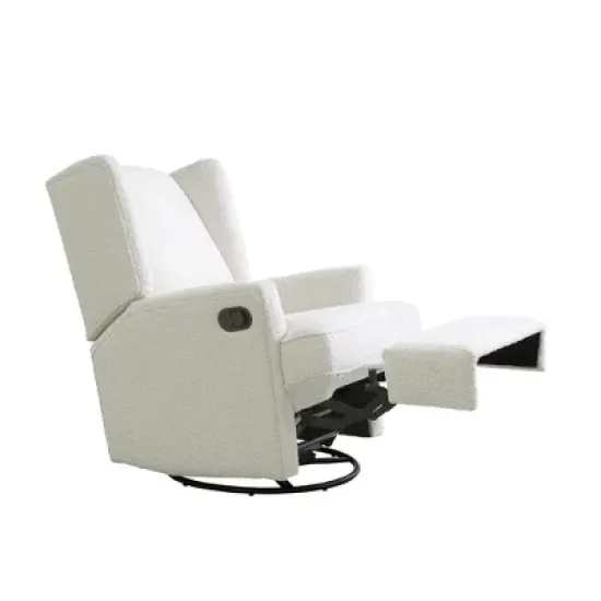 Second Story Home Hemingway Wingback Swivel Recliner image {3}