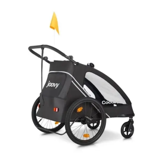 Joovy CocoonX2 Double Stroller And Bike Trailer image {1}