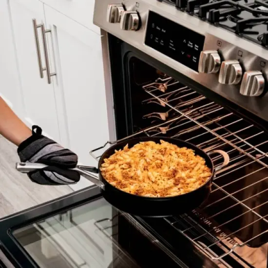 Ninja Foodi NeverStick Essential 5qt Saut&eacute; Pan with Glass Lid image {4}