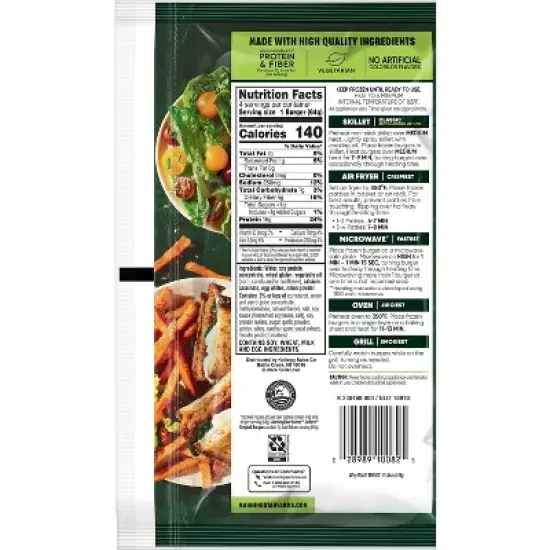 MorningStar Farms Frozen Veggie Burgers Grillers Original - 9oz/4ct image {6}