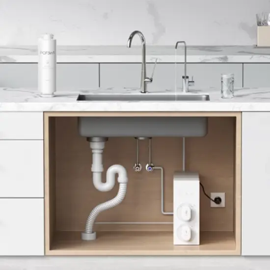 VEVOR PCF Replace Filter, 6-layer PCF Composite Water Filter Replacement, PCF Composite Filter, Reduces Chlorine & Odor, White image {1}