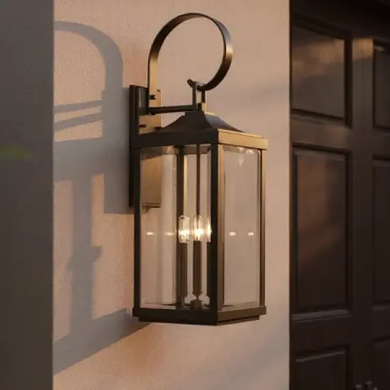 Urban Ambiance Luxury Colonial Outdoor Wall Light,  30-5/8" x 9-1/2",  Olde Bronze Finish, UHP1194 image {9}