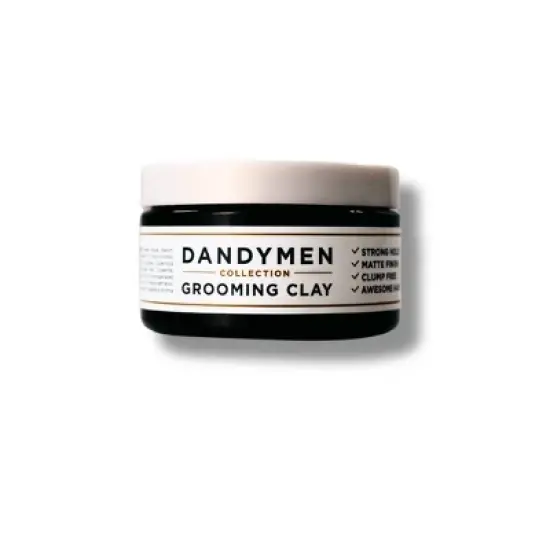 Dandymen Hair Pomade Grooming Clay - 3.4oz image {1}