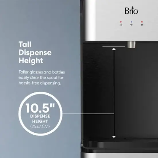 BRIO 30 Series 4-Stage Reverse Osmosis Bottleless Water Cooler image {6}