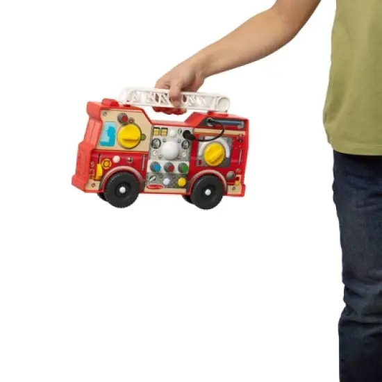 Melissa & Doug Lights & Sounds Fire Truck Activity Board image {7}