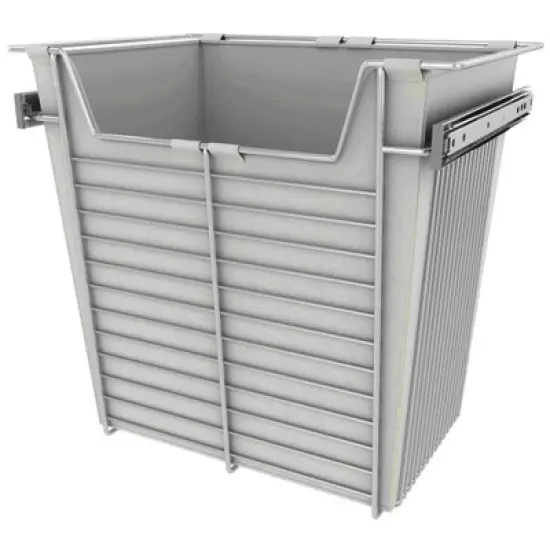 Rev-A-Shelf Sidelines Washable Canvas Cloth Closet Basket Line, Tan, (Sideline Closet Baskets Sold Separately) image {1}