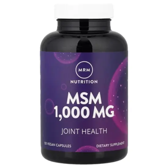 MRM Nutrition MSM, 1,000 mg, 120 Vegan Capsules image {4}