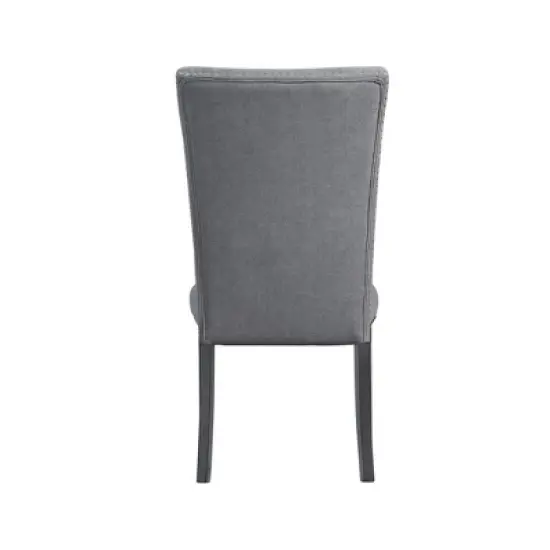Set of 2 Stratton Counter Height Side Chairs Set Charcoal - Picket House Furnishings image {4}