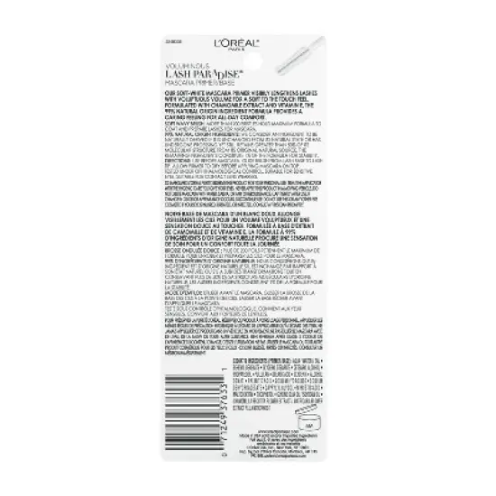 L'Oreal Paris Voluminous Lash Paradise Mascara Primer Millennial Pink - 0.27 fl oz image {6}