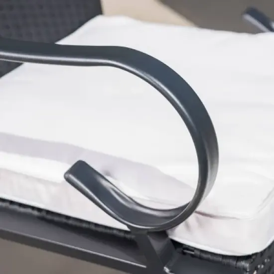 Harmony Wicker Patio Rocking Chair - Christopher Knight Home image {2}