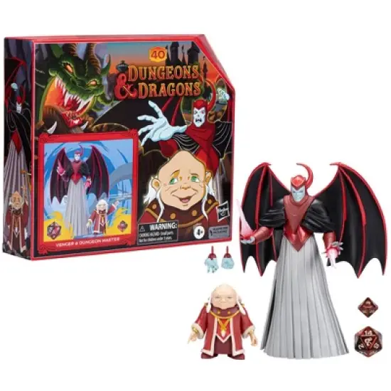 Dungeons & Dragons Cartoon Classics Scale Dungeon Master & Venger Action Figures 2pk (Target Exclusive) image {2}