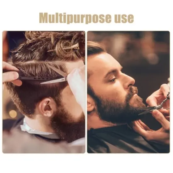 Unique Bargains Hair Scissors, Hair Cutting Scissors, Professional Barber Scissors, Stainless Steel Razor, 6.54" Long image {5}