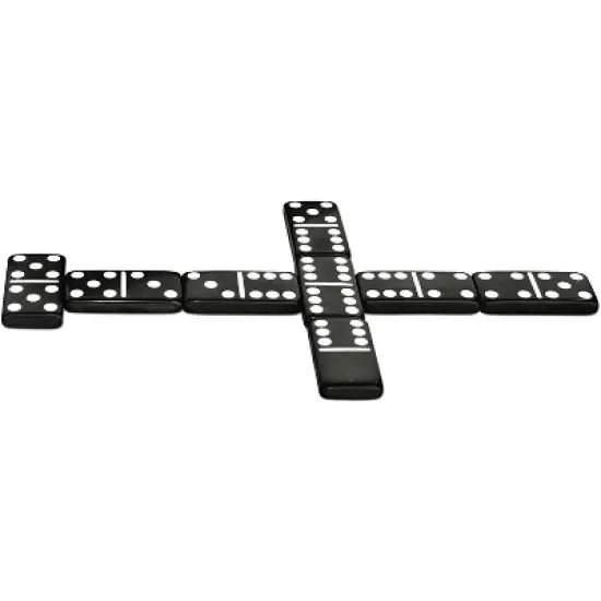 WE Games Walnut 7-Games-in-1 Combination Game Set - Includes Chess, Checkers, Backgammon, Dominoes, Cribbage, Poker, Dice and Cards image {4}