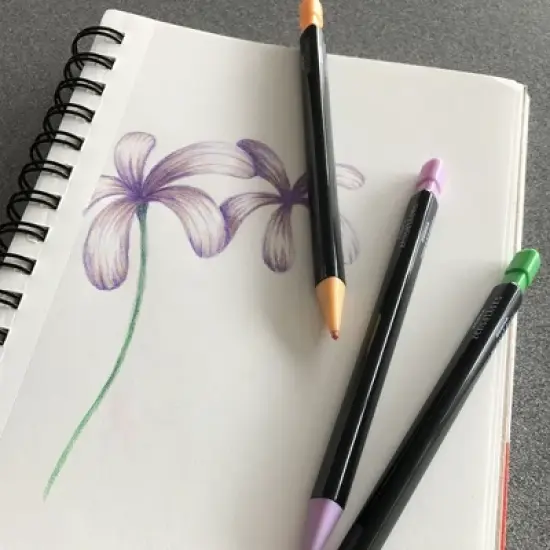 Zensations Refillable Mechanical Colored Pencils, Pack of 12 image {1}