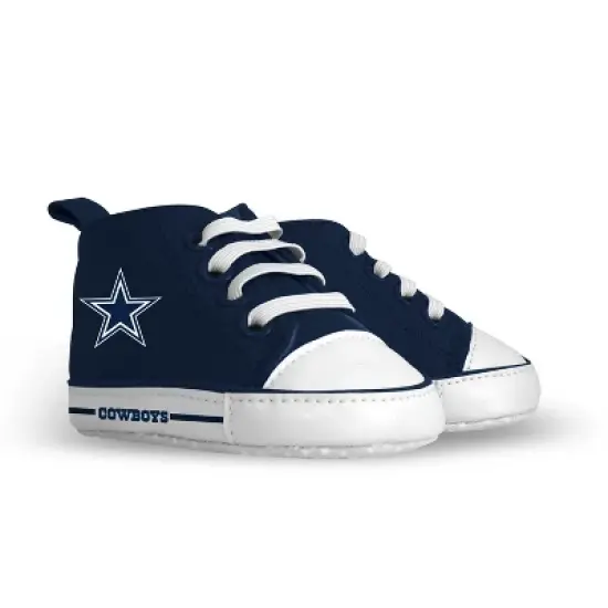 BabyFanatic Pre-Walkers High-Top Unisex Baby Shoes -  NFL Dallas Cowboys image {1}