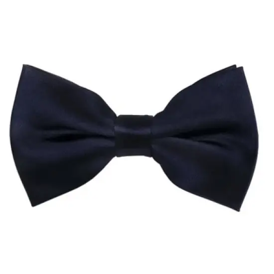 Men's Solid Color 2.5 W And 4.5 L Inch Pre-Tied adjustable Bow Ties image {36}