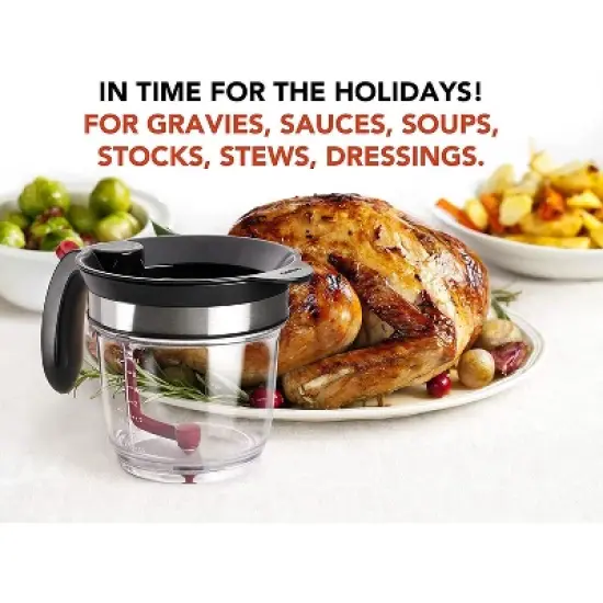 Cuisipro Fat Separator, One, Clear image {4}