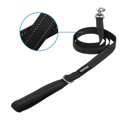 Voyager Step-In Lock Adjustable Dog & Cat Harness and 5ft Leash Combo image {2}