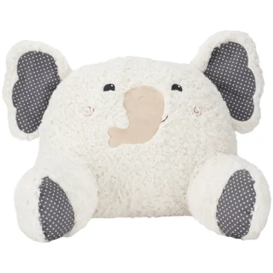 Mina Victory Plush lines Soft Animal Seat Back 21" X 16" Indoor Plush Animal Pillow image {2}
