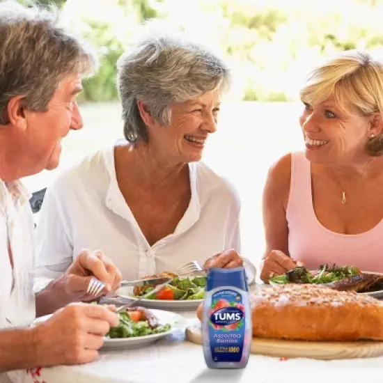 TUMS Ultra Strength Antacid Assorted Berries Chewable - 160ct image {1}