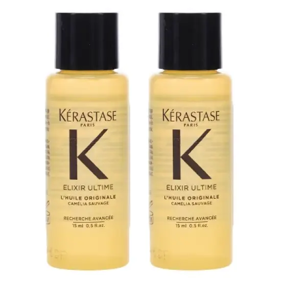 Kerastase Elixir Ultime Versatile Beautifying Oil 0.5 oz 2 Pack image {8}