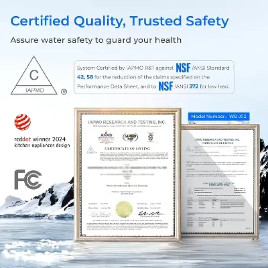 Waterdrop X12-Alkaline Mineral pH+ Reverse Osmosis System image {6}