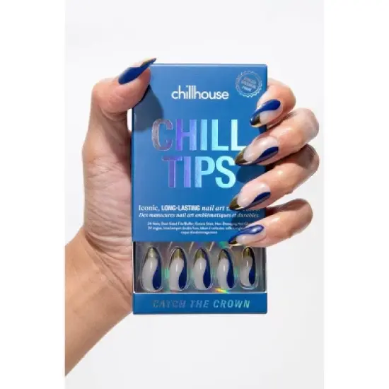 Chillhouse Chill Tips Fake Nails - Catch the Crown - 24ct image {5}