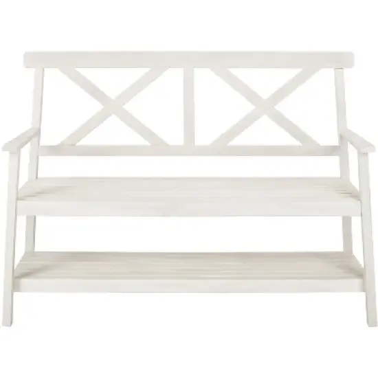 Mayer 2 Seat Bench - Outdoor - Safavieh image {10}