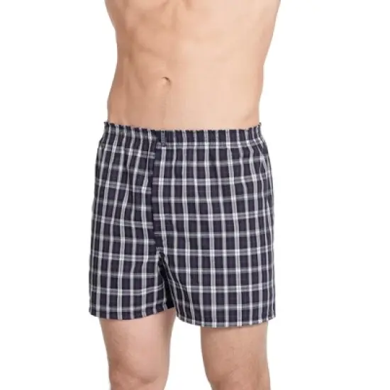 Jockey Mens  Classics Full Cut 5" Boxer - 3 Pack image {4}