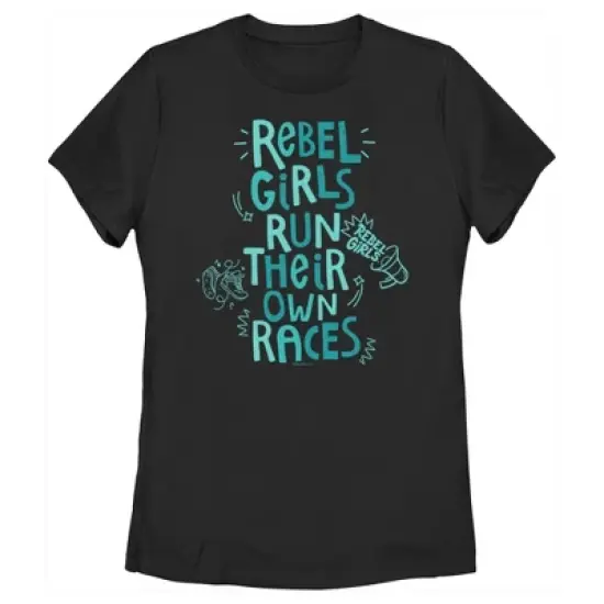 Women's Rebel Girls Run Own Races T-Shirt image {3}