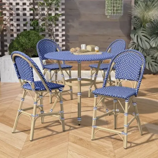 Franco 5pc Counter Height Patio Dining Set - miBasics image {1}