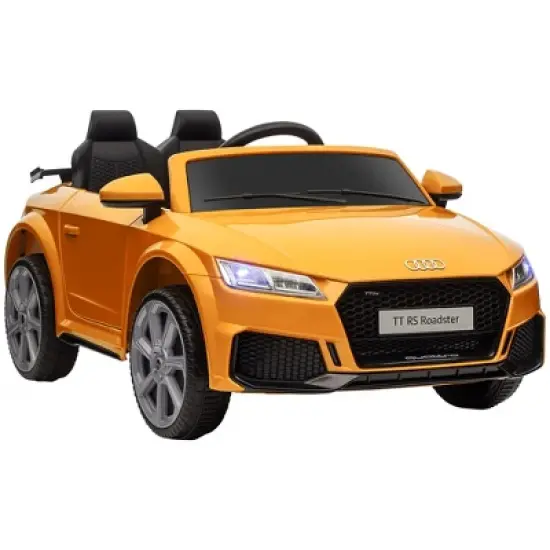 Aosom 6V Kids Electric Ride On Car, Licensed Audi TT RS with Seat and Remote Control, Horn, Music, MP3, for Kids 3-6 Years Old image {11}