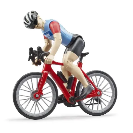 Bruder bworld Road Bike with Figure image {2}