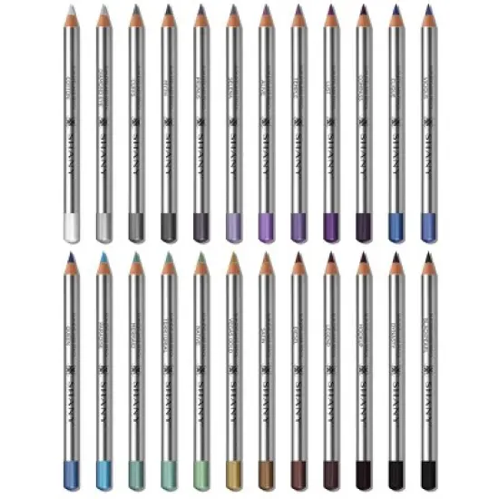 SHANY Slim Liner Makeup Pencil Eyeliner Set  - 24 pieces image {1}