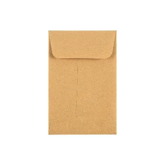 LUX #4 Coin Envelopes (3 x 4 1/2) - Gold Metallic 1000/Pack 80lb. Gold Metallic (4CO-07-1000) image {2}