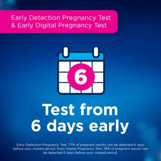 Clearblue Combo Pregnancy Tests - 6 Rapid + 1 Digital image {7}