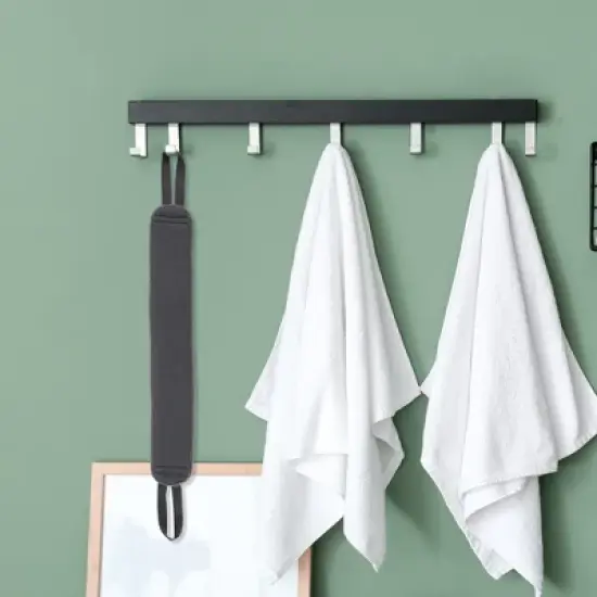 Unique Bargains Bath Brush Set 23.23"x3.54" Gray 1 Set image {4}