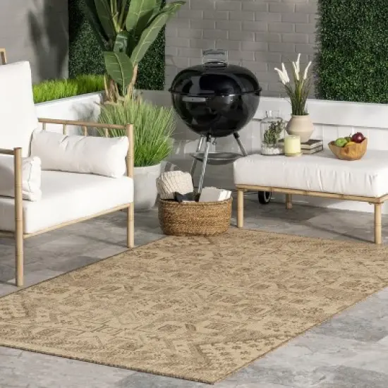nuLOOM Toyah Southwestern Indoor/Outdoor Patio Area Rug image {1}