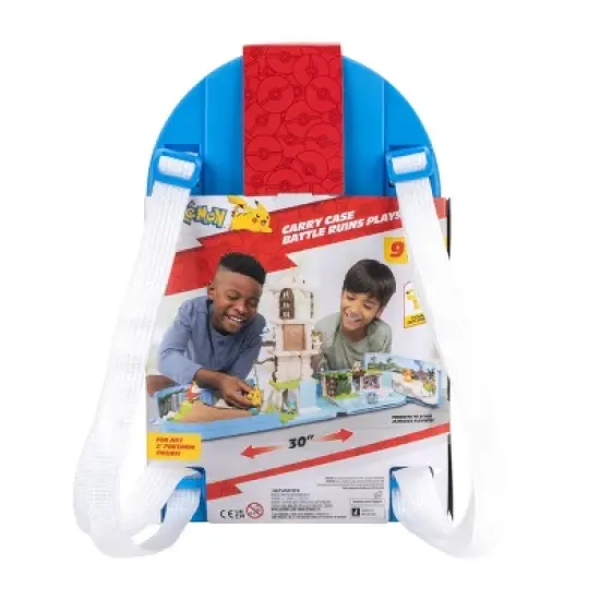 Pokemon Carry Case Jungle Ruins Playset Action Figure: Includes 2-Piece Plastic Set image {17}