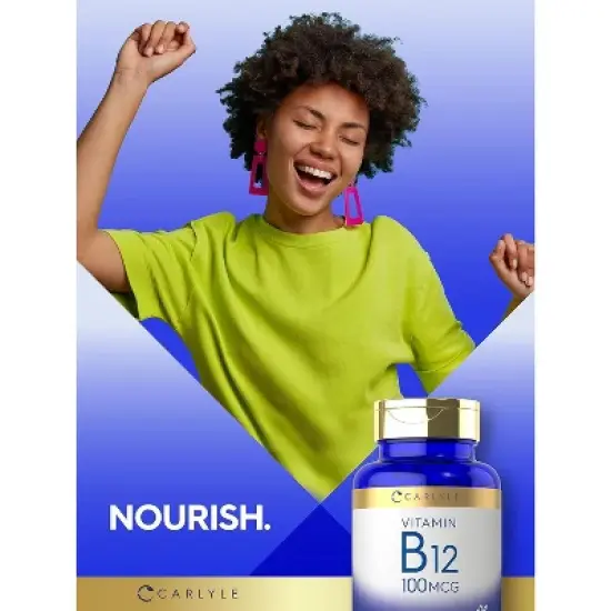 Carlyle Vitamin B12 100mcg | 200 Tablets image {5}