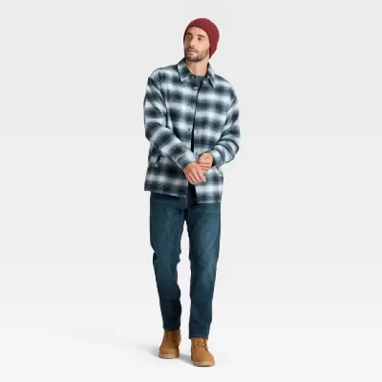 Men's Vintage Heavy Weight Flannel Long Sleeve Shirt - Goodfellow & Co&trade; image {2}