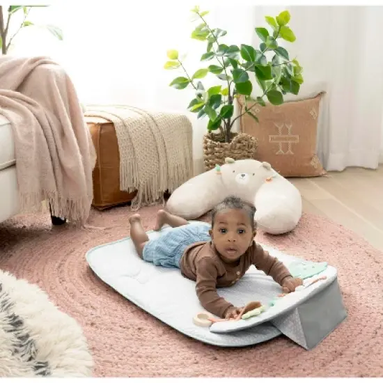 Ingenuity Cozy Prop 4-in-1 Sit Up and Prop Activity Mat - Nate image {3}
