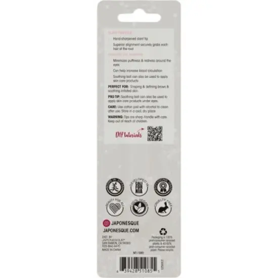 JAPONESQUE Shape & Soothe Tweezer Beauty Tool image {6}