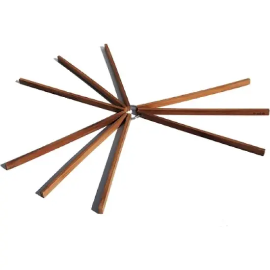XXD Bamboo Universal 1, 2 or 3 Foldable Chopstick, Pot-Coaster, or Trivet image {3}