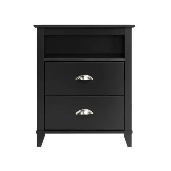 Yaletown 2 - Drawer Tall Nightstand - Prepac image {2}