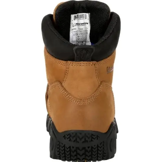 Men's Michelin Sledge Steel Toe Metatarsal Work Boots, XPX761, Brown image {3}