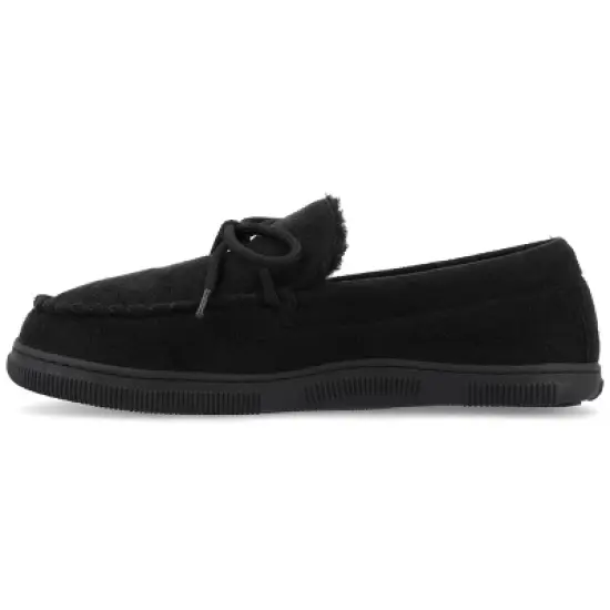 Vance Co. Men's Moccasin Slipper image {1}